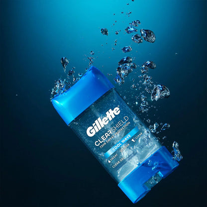 Gillette Sweat Protection Clearshield Cool Wave 108g