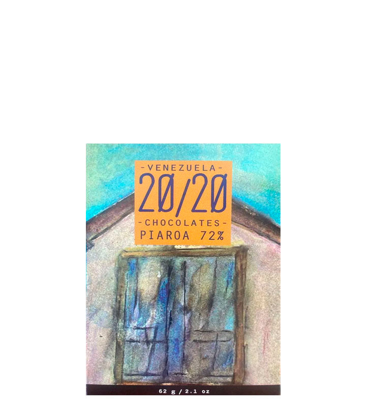 20/20 Venezuela Chocolate Piaroa 72% 62g