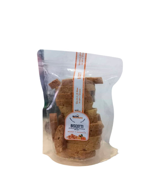 Arte Bocado Biscotti galletas merey y naranja 250g