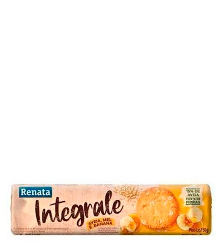 Renata Galletas integrales de miel, avena y plátano 150g