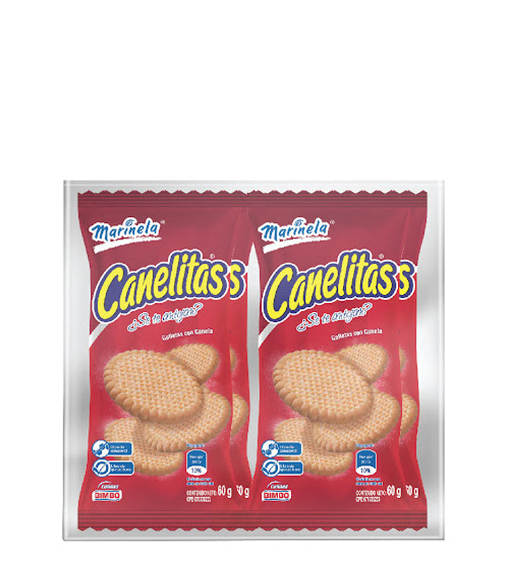 Marinela Canelitas galletas con canela 60g