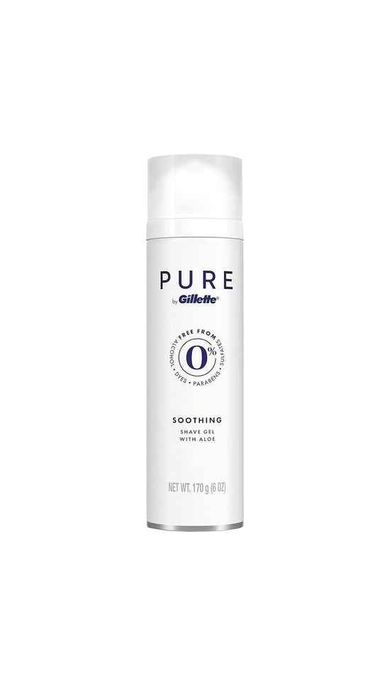 Gillette Pure Soothing Shave Gel With Aloe 170g