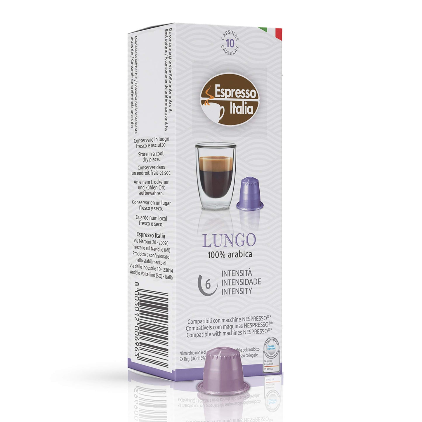 Espresso Italia Lungo 100% arábica 50gr