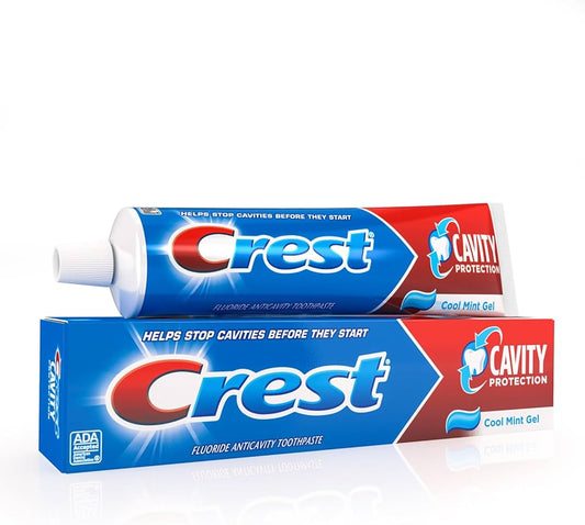 Crest Cavity Protection - Pasta de dientes líquida de gel sabor menta fresca 119g