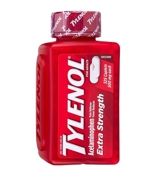 Tylenol Acetaminophen Extra Strength 325 Capsulas