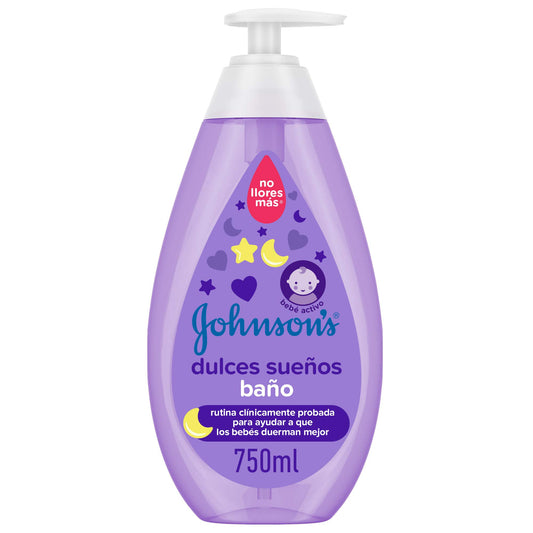 johnson´s champú dulces sueños 750ml