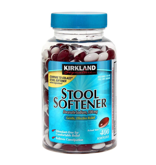 Kirkland Stool Softener 400 Capsulas