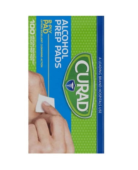 Curad Alcohol Pre Pads (curitas con alcohol)