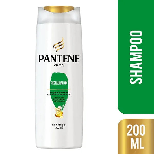 Pantene Pro-V Shampoo  Restauración 200 ml sin sal