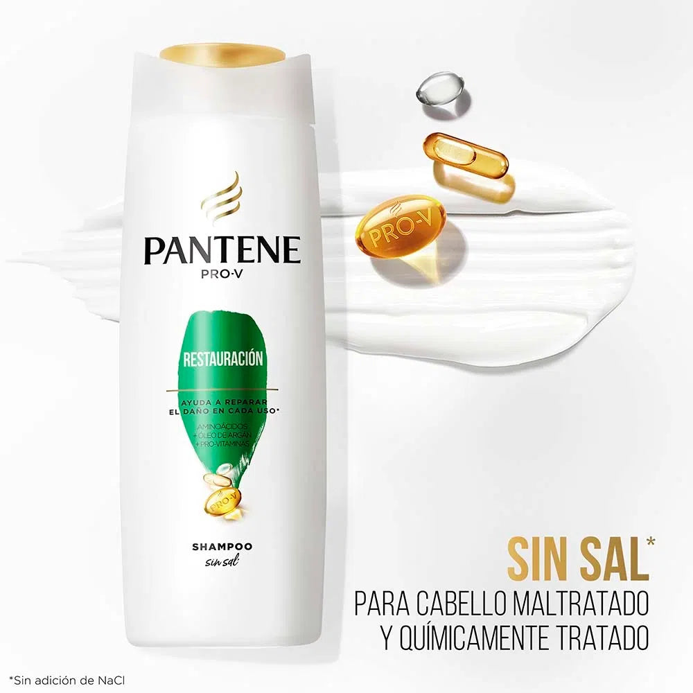 Pantene Pro-V Restauración Shampoo sin sal 400 ml