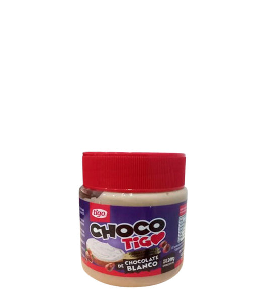 Tigo Chocotigo Crema untable de avellanas de chocolate blanco 200g