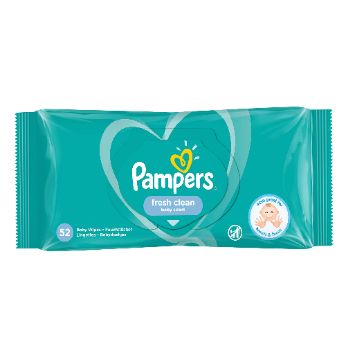 Pampers fresh clean Toallias para bebes