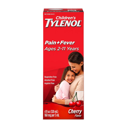 Children's Tylenol Acetaminophen (acetaminofén) cherry