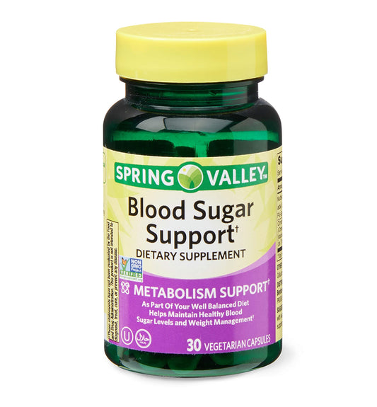 Spring Valley Blood Sugar Support 30 Capsulas