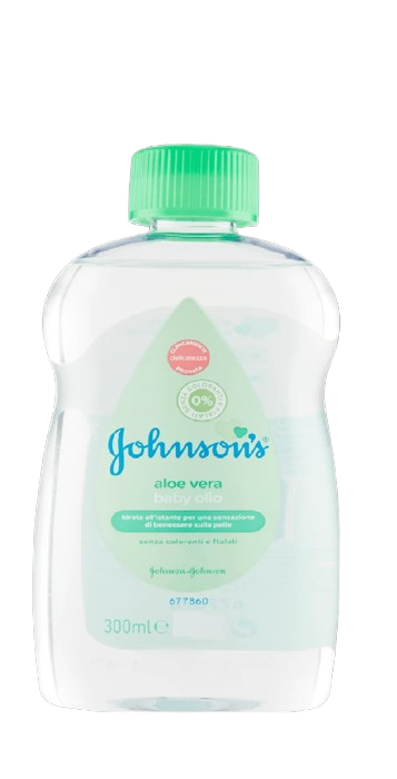 Johnson's aloe vera  baby olio- Aceite para bebé de aloe vera de Johnson 300ml