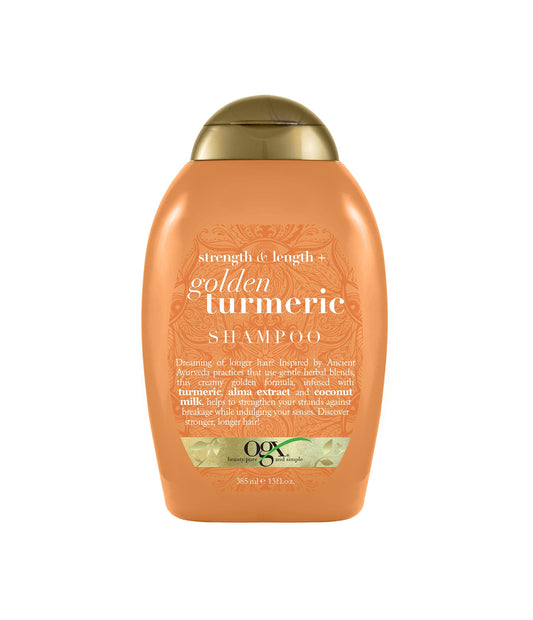 Ogx Strength & Length + Golden Turmeric Shampoo 385ml