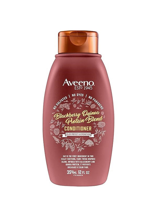 Aveeno Shampoo BlackBerry Quinoa Protein Blend 532ml