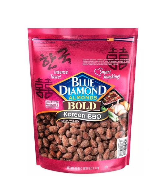 Blue diamond almond bold korean BBQ - Almendras en negrita en barbacoa koreana 1.3Kg