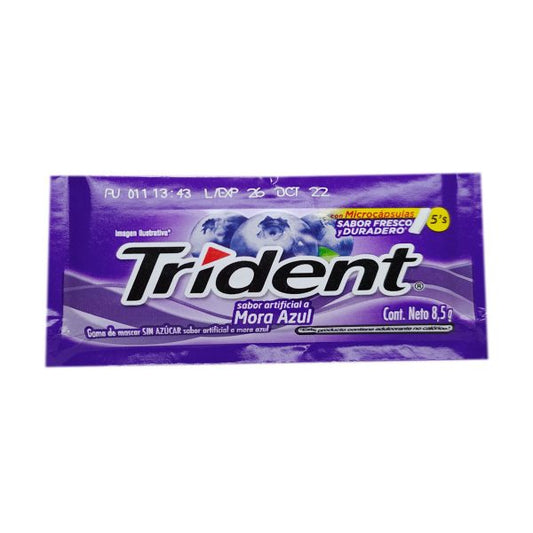 MONDELEZ MEXICO TRIDENT MORA AZUL 8.5G