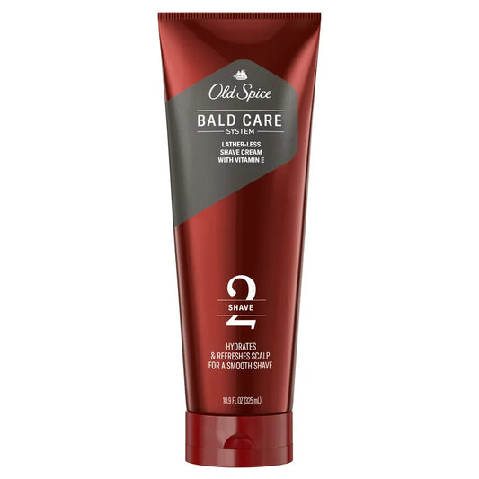 Old Spice Bald Care -Step 2 Crema de afeitar sin espuma con vitamina E