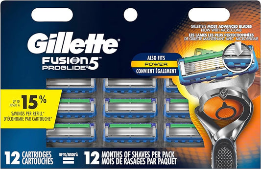 Gillette Proglide 12 cartuchos