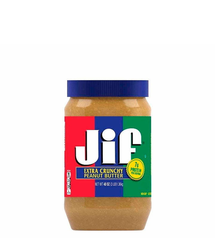 Jif Extra Crunchy Peanut Butter - Mantequilla de maní extra crujiente 1.36kg