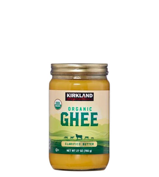 Kirkland Signature Organic Ghee Clarified Butter - Mantequilla clarificada con ghee orgánico 765g