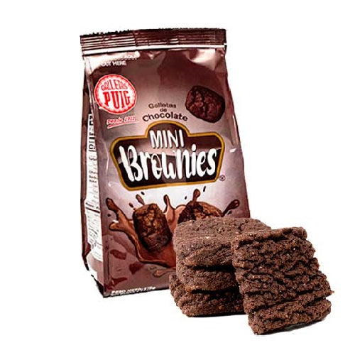 Galletas Puig Galletas de chocolate Mini Brownies 175g