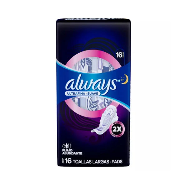 Always Ultrafina y suave 16 toallas