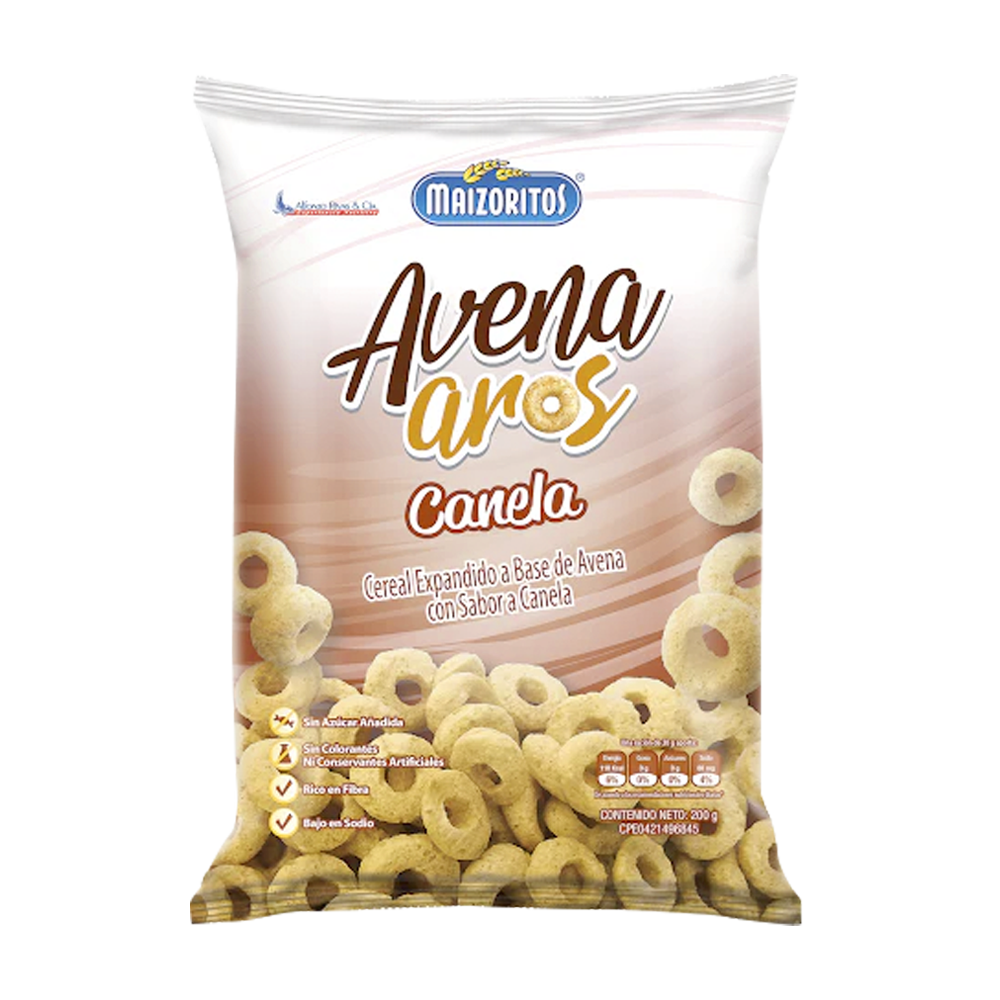 Aros de Avena Canela Maizoritos