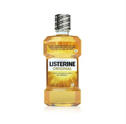 Listerine Enjuague Bucal Original Untuk Nafas Segar 500ml