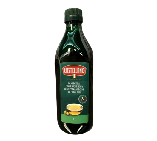 Castellano Olio Semi Di Girasole 80% E Olio Extra Virgine Di Oliva 20% 1L