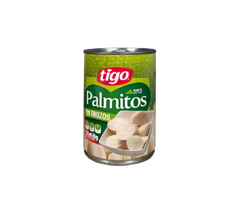 Tigo Palmitos En Trozos 800g