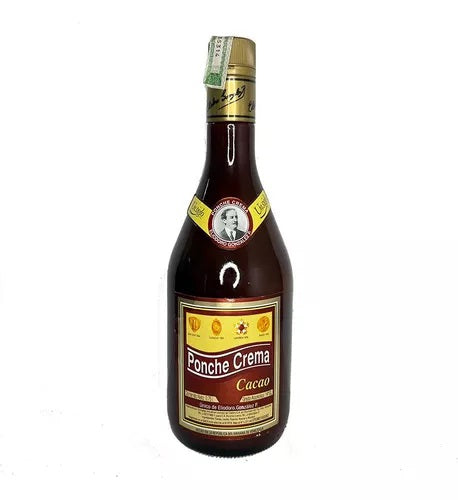 Eliodoro González ponche crema de cacao 750ml.