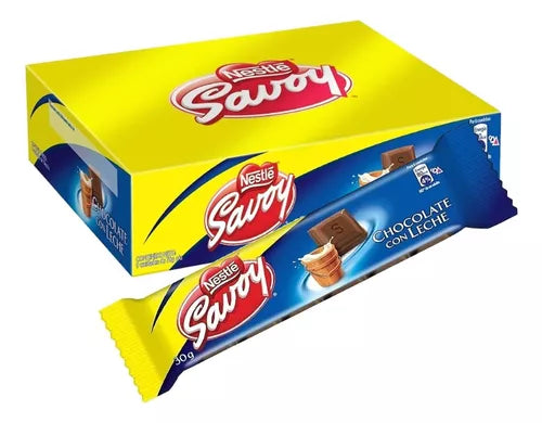 Chocolate Con Leche Savoy Nestle