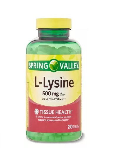 Spring Valley L-Lysine (500mg)