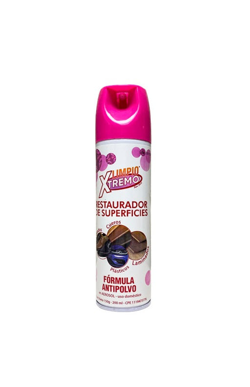 Limpio Xtremo Restaurador De Superficies Formula Antipolvo 200ml