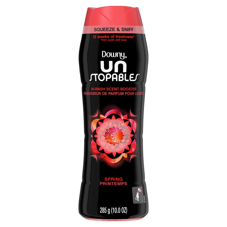 Downy Un Stopables  Spring - Perlas potenciadoras de aroma en el lavado, aroma Spring 285g