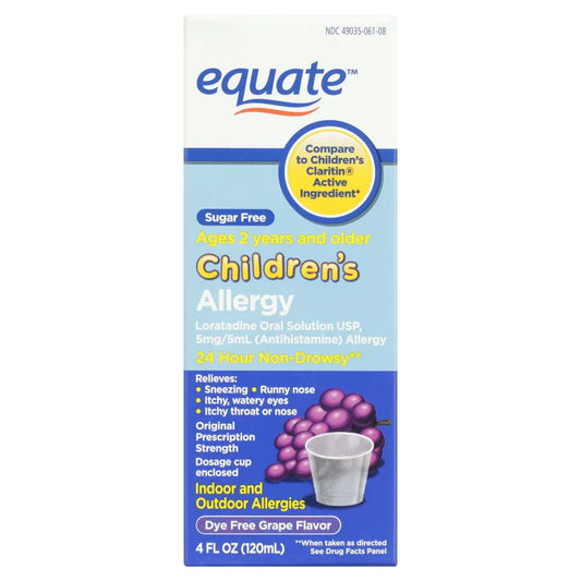 Equate Childrens Allergy(antialérgico) Uva