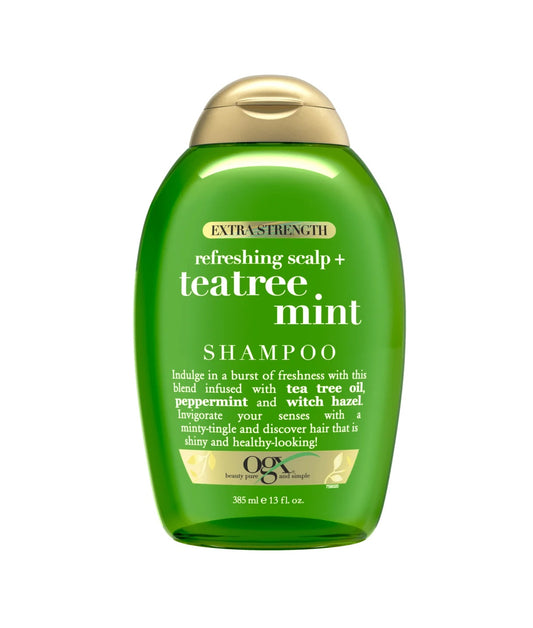 Ogx Extra Strength Refreshing Scalp + Teatree Mint Shampoo 385ml