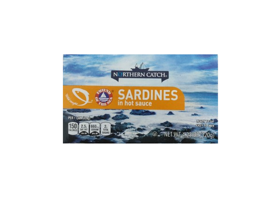 Enlatado Northern Catch Sardines en moztaza 120gr