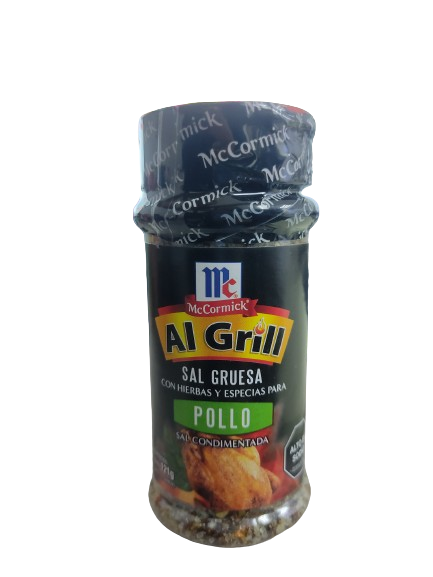 McCormick Al Grill Sal y especias para pollo 121g