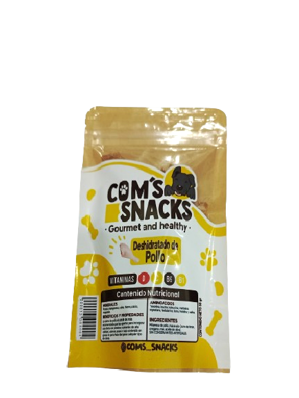 Com's Snacks Deshidratado de pollo 50g