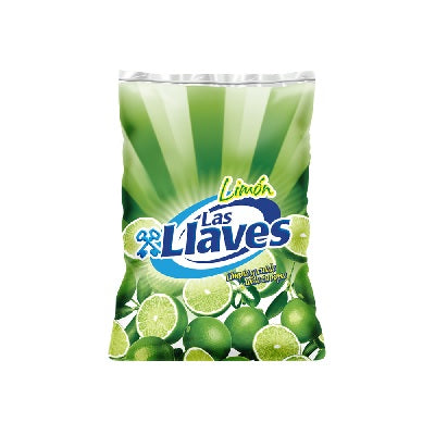 Las Llaves Detergente en polvo fragancia limón 400 g