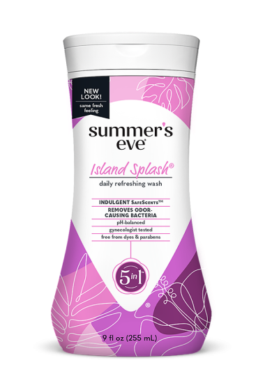 Summers eve Island Splash Gel de baño 5 en 1