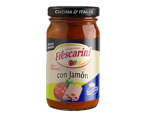 Frescarini Salsa Para Pastas Con Jamón Plumrose 190g