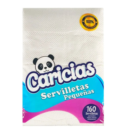 Servilletas pequeñas - CARICIAS 160 servilletas