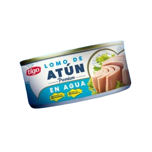 Tigo Lomo De Atún Premium En Agua 160g