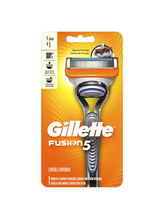 Gillette Fusion5 - Mango rastrillo para hombre