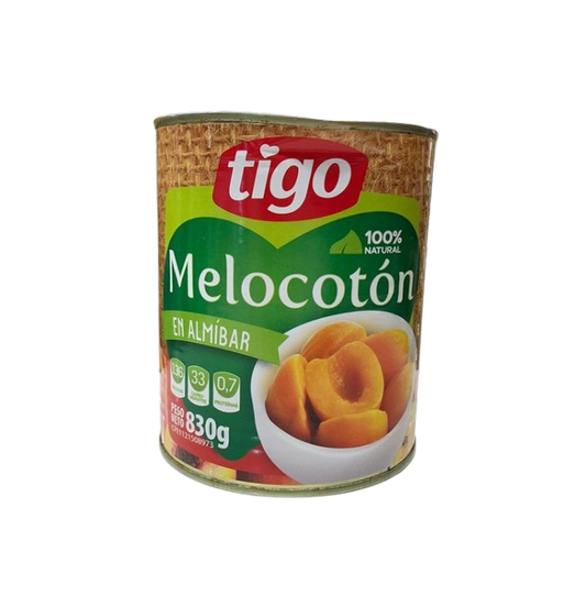 Tigo Melocotón Mitades De Almíbar 830g